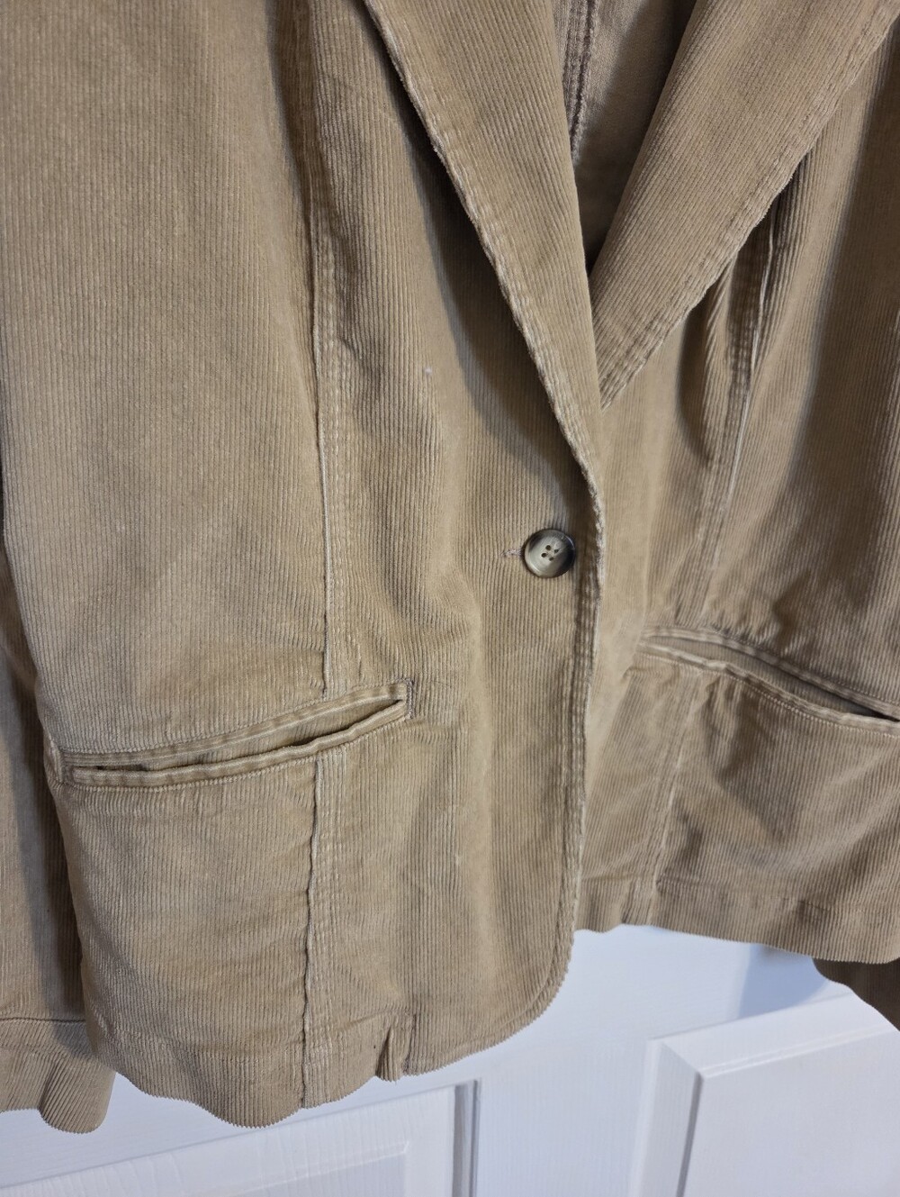 Mossimo Tan Western Corduroy Jacket XL Vintage 90s - Picture 4 of 9